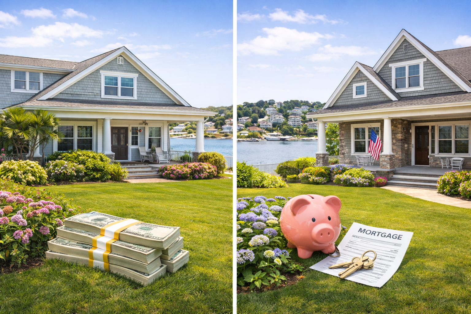 Ocean County seller reviewing cash and financed offers