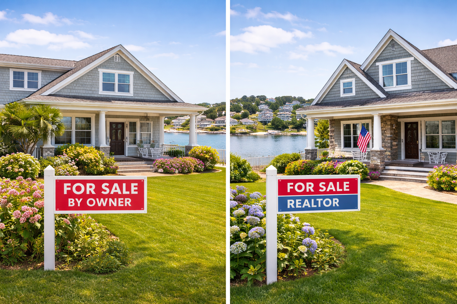 Ocean County home seller comparing FSBO vs Realtor options